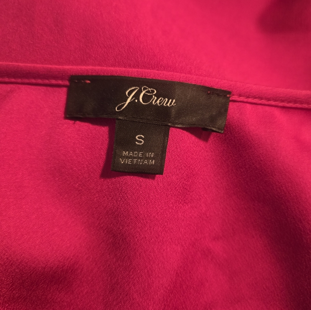 JCrew Ruffle V-Neck Popover Blouse - Picture 4 of 4